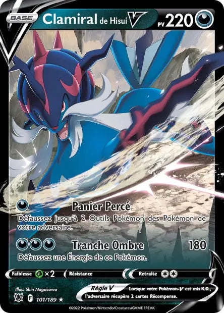 Clamiral de Hisui-V 101/189 OSMO CARDS