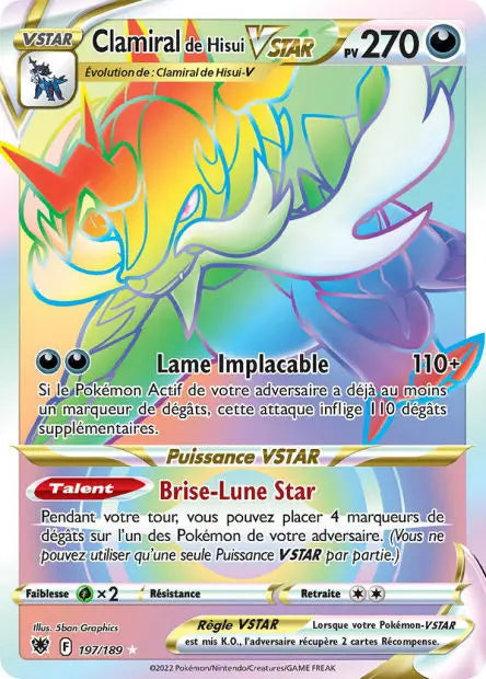 Clamiral de Hisui-VSTAR 197/189 OSMO CARDS