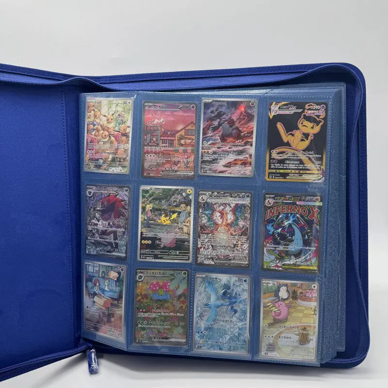 Classeur Zip 480 Cartes – Bleu – ProTech OSMO CARDS