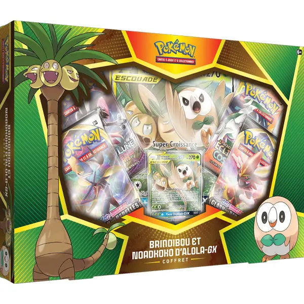 Coffret Brindibou et Noadkoko d'Alola GX OSMO CARDS