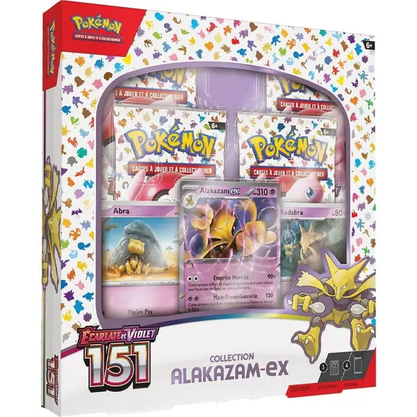 Coffret Collection Alakazam ex -  151 - EV3.5 OSMO CARDS