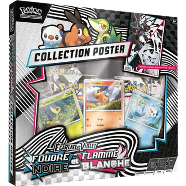 Coffret Collection Poster- Flamme Blanche & Foudre Noire  - EV10.5 OSMO CARDS