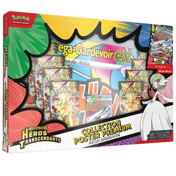 Coffret Collection Poster Premium Mega Gardevoir ex  - Héros Transcendants - ME02.5 OSMO CARDS
