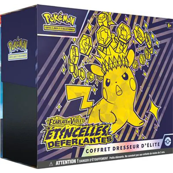 Coffret Dresseur d'Elite - Etincelles Deferlantes - ETB EV8 OSMO CARDS