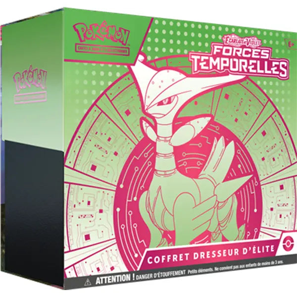 Coffret Dresseur d'Elite - Forces Temporelles (Vert de Fer) - ETB EV5 OSMO CARDS