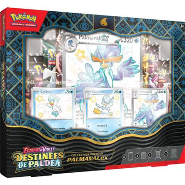 Coffret Palmaval ex - Destinées de Paldea - EV4.5 OSMO CARDS