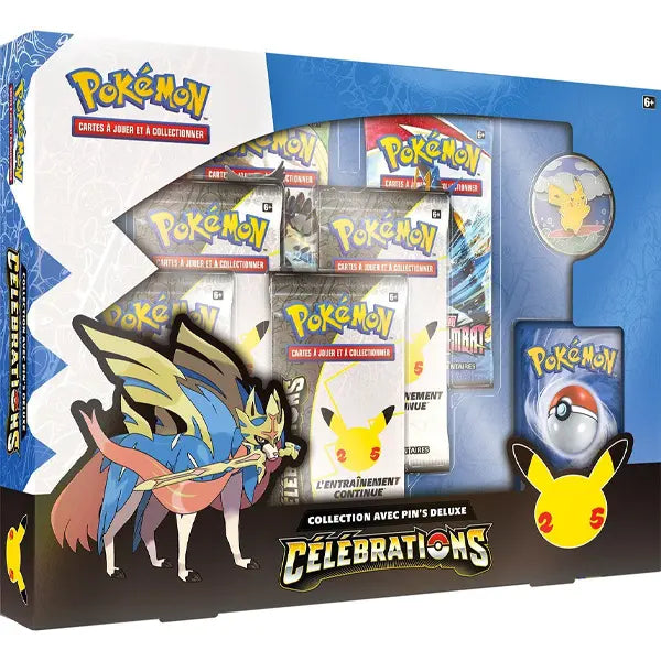 Coffret Zacian - Celebrations - EB7.5 OSMO CARDS