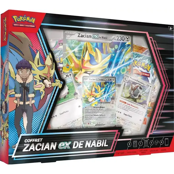 Coffret Zacian ex de Nabil OSMO CARDS