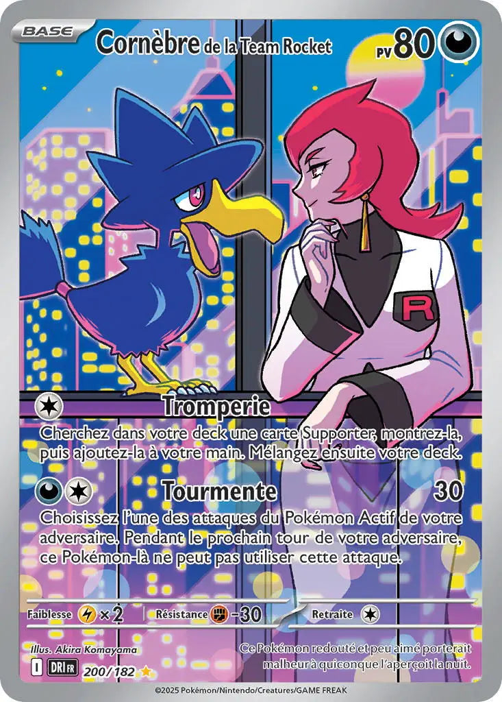 Cornèbre de la Team Rocket 200/182 OSMO CARDS