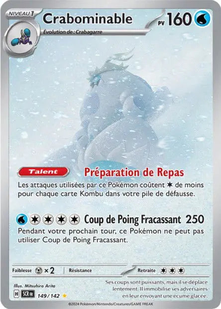 Crabominable 149/142 OSMO CARDS