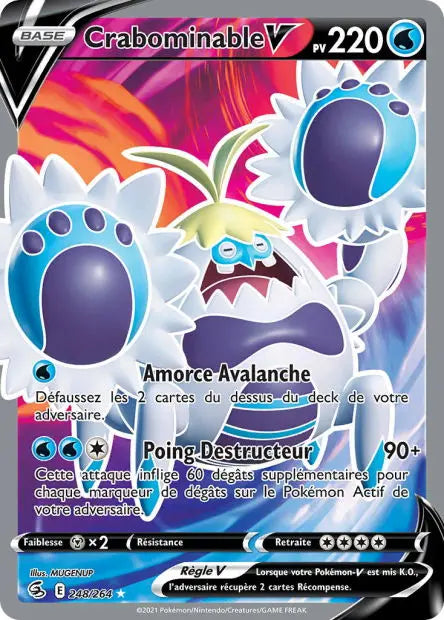 Crabominable-V 248/264 OSMO CARDS