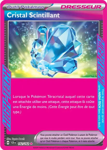 Cristal Scintillant 142/142 OSMO CARDS