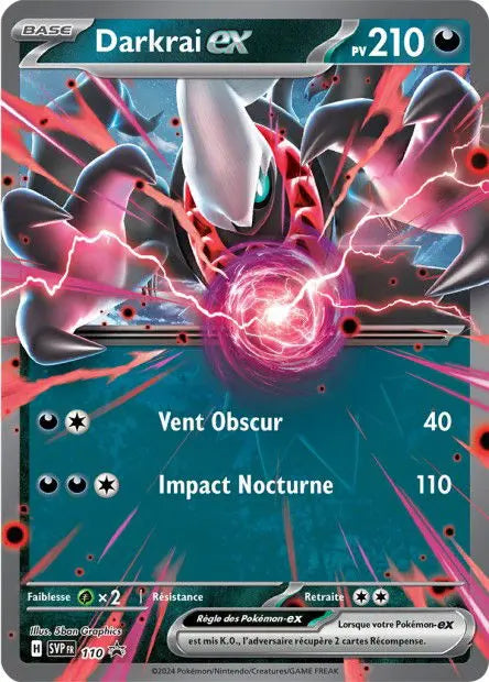 Darkrai ex 110 OSMO CARDS