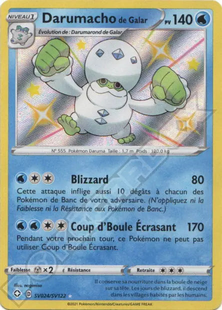 Darumacho de Galar SV24 OSMO CARDS