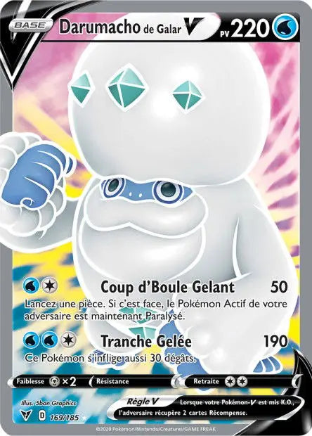 Darumacho de Galar-V 169/185 OSMO CARDS