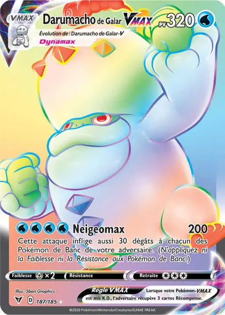 Darumacho de Galar-VMAX 187/185 OSMO CARDS