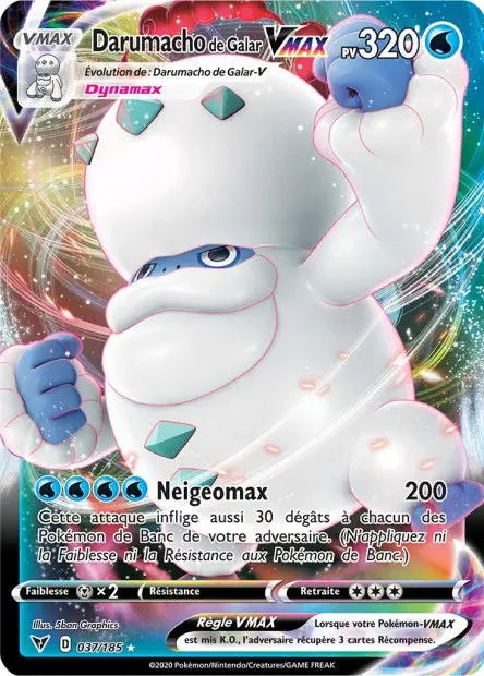 Darumacho de Galar-VMAX 37/185 OSMO CARDS