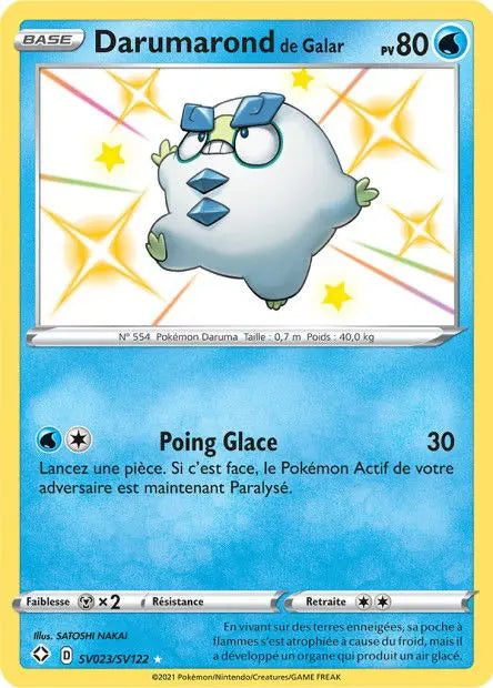 Darumarond de Galar SV23 OSMO CARDS
