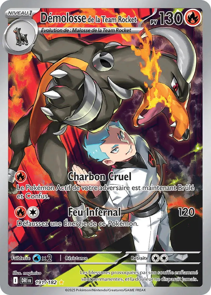 Démolosse de la Team Rocket 191/182 OSMO CARDS