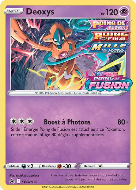 Deoxys SWSH170 OSMO CARDS