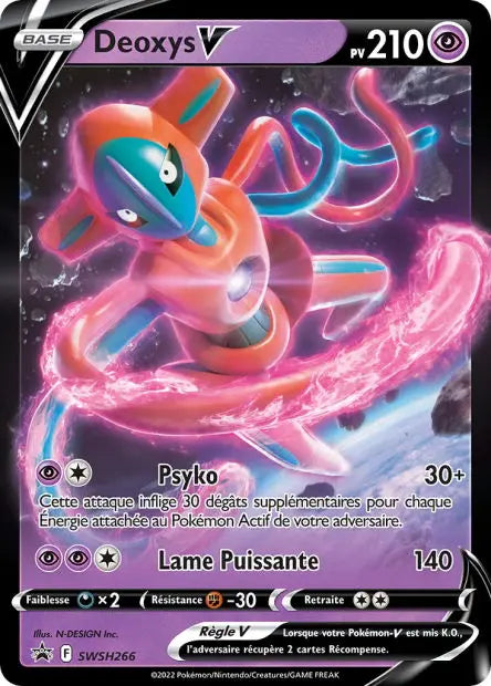 Deoxys-V SWSH266 OSMO CARDS