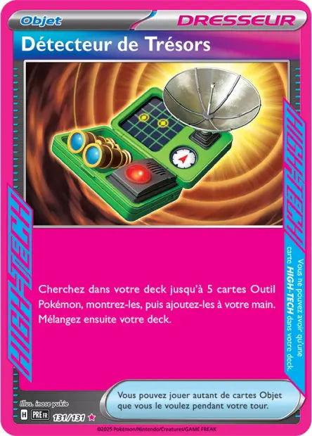 Détecteur de Trésors 131/131 OSMO CARDS