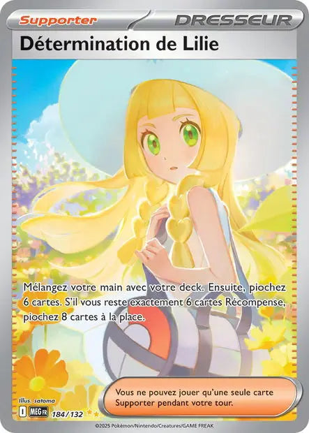 Détermination de Lilie 184/132 OSMO CARDS