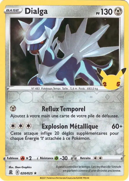 Dialga 20/25 OSMO CARDS