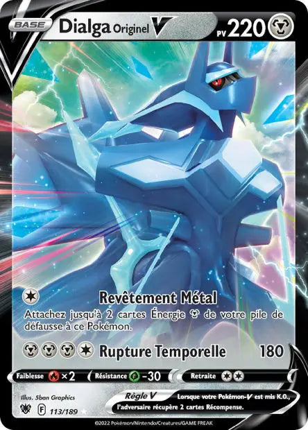 Dialga Originel-V 113/189 OSMO CARDS