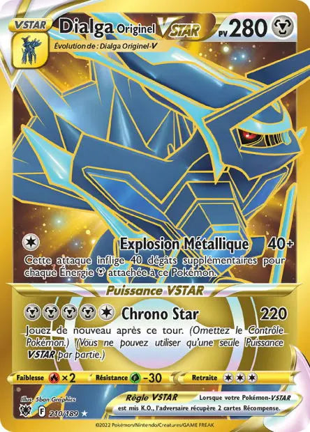 Dialga Originel-VSTAR 210/189 OSMO CARDS