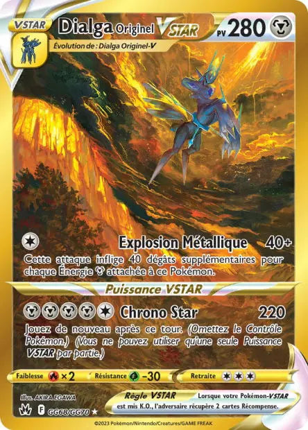 Dialga Originel-VSTAR GG68 OSMO CARDS