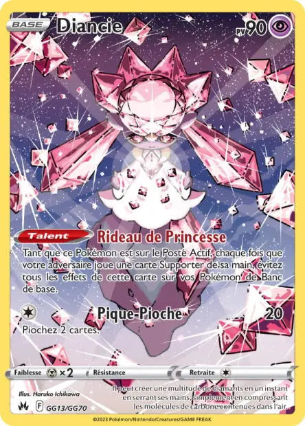 Diancie GG13 OSMO CARDS