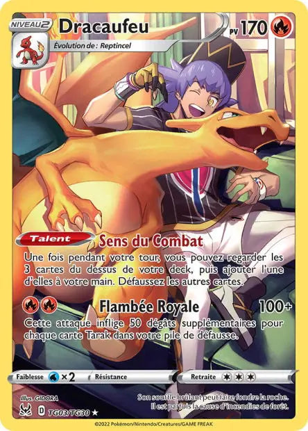 Dracaufeu TG03 OSMO CARDS