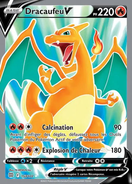 Dracaufeu-V 153/172 OSMO CARDS