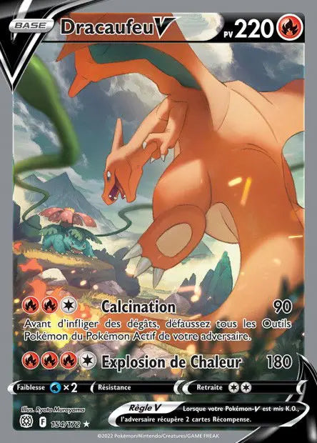 Dracaufeu-V 154/172 OSMO CARDS