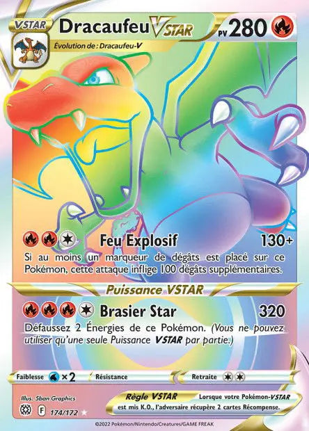 Dracaufeu-VSTAR 174/172 OSMO CARDS