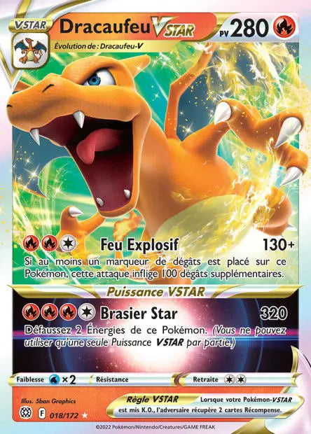 Dracaufeu-VSTAR 18/172 OSMO CARDS