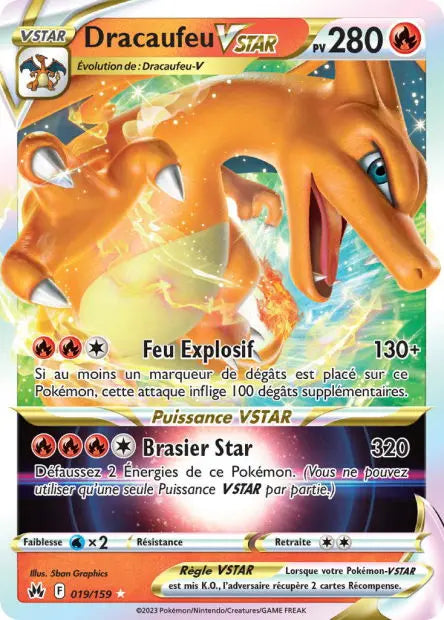 Dracaufeu-VSTAR 19/159 OSMO CARDS