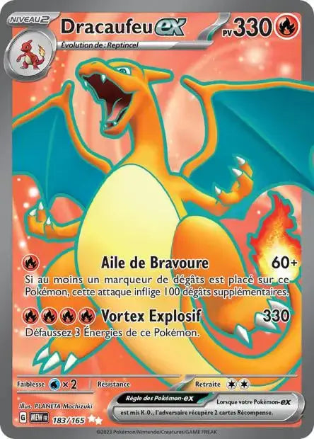 Dracaufeu ex 183/165 OSMO CARDS