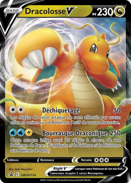 Dracolosse-V SWSH154 OSMO CARDS