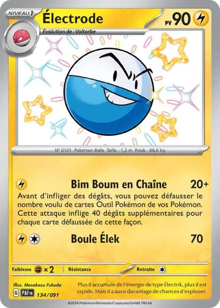 Électrode 134/91 OSMO CARDS