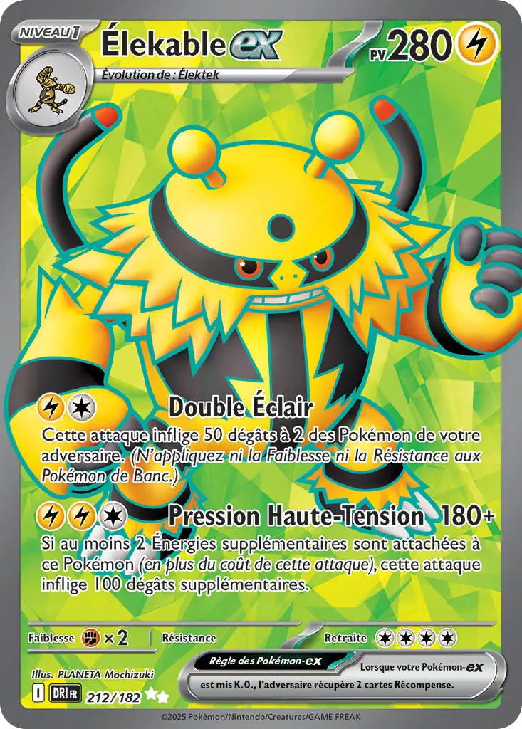 Élekable ex 212/182 OSMO CARDS