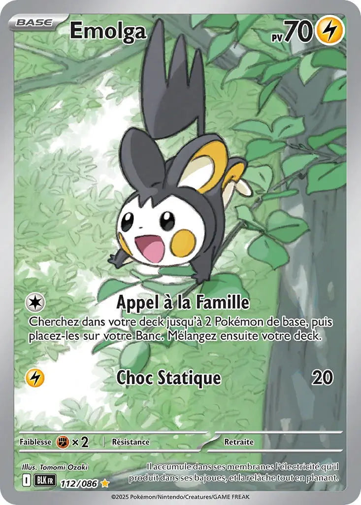 Emolga 112/86 OSMO CARDS