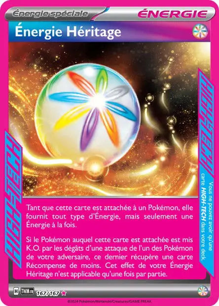 Énergie Héritage 167/167 OSMO CARDS