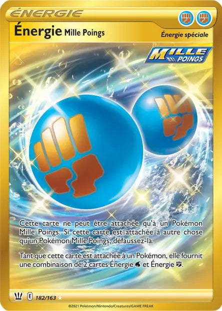 Énergie Mille Poings 182/163 OSMO CARDS