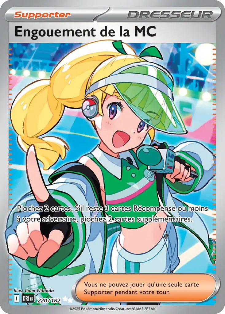 Engouement de la MC 220/182 OSMO CARDS