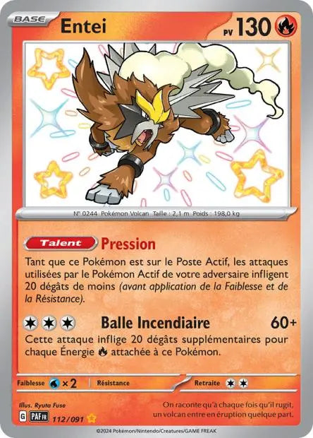 Entei 112/91 OSMO CARDS