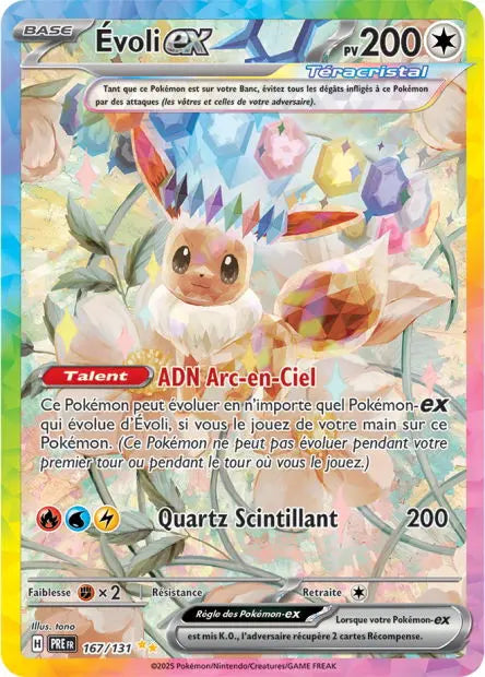 Évoli ex 167/131 OSMO CARDS