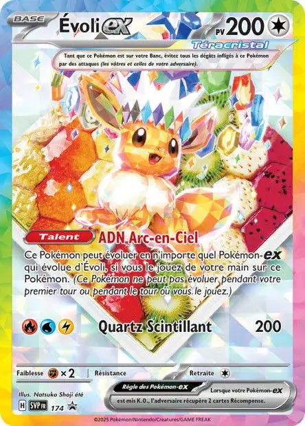 Évoli ex 174 OSMO CARDS