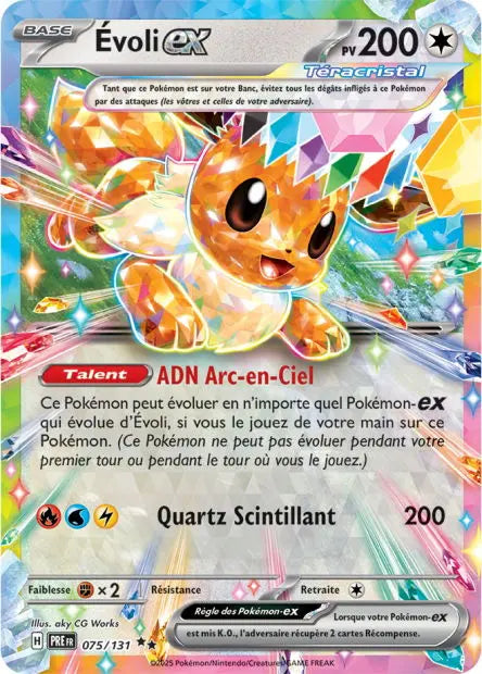 Évoli ex 75/131 OSMO CARDS